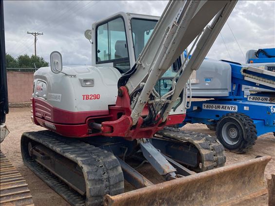 2017 Takeuchi TB290C Mini-Excavator