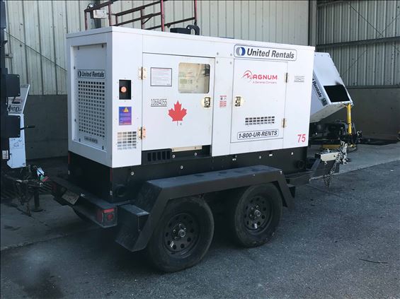 2017 Magnum Pro MMG75T3 Diesel Generator