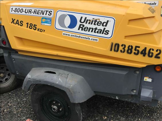 2015 Atlas Copco XAS185KD7 IT4 Air Compressor