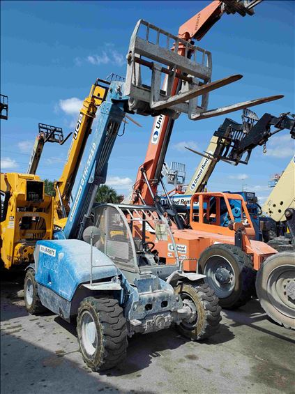 2014 Genie GTH-5519 Rough Terrain Forklift
