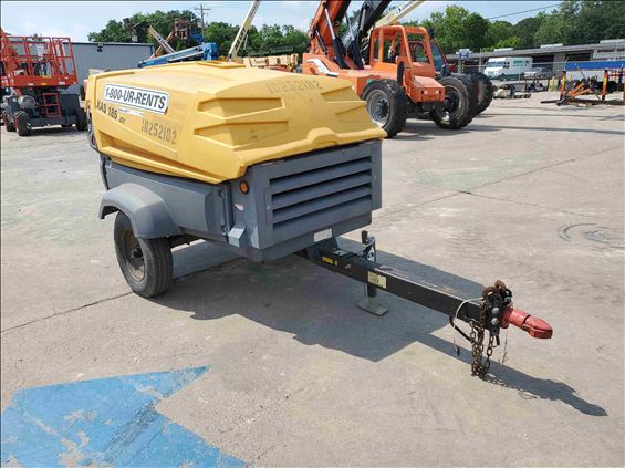 2014 Atlas Copco XAS185JD Air Compressor