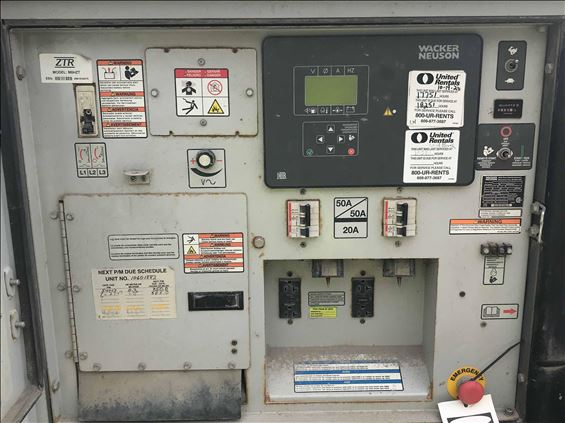 2017 Wacker Neuson G25 T4F Diesel Generator