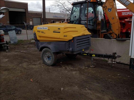 2015 Atlas Copco XAS185 Air Compressor