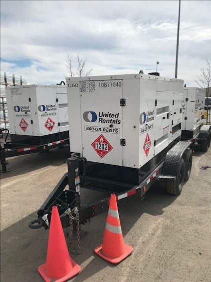 2018 Cummins C60D6R Diesel Generator
