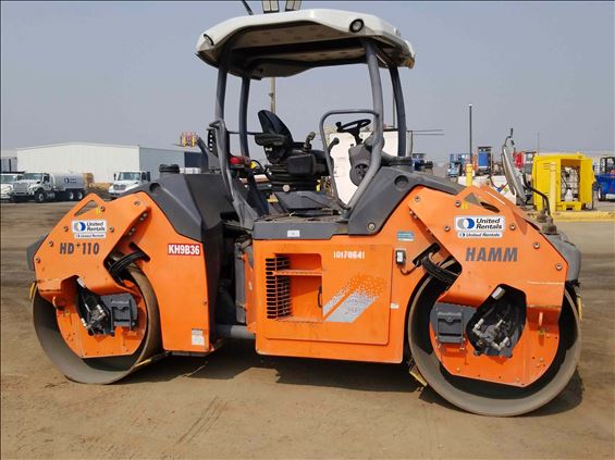 2013 Hamm HD110VV Ride-On Roller