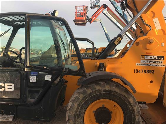 2016 JCB 509-42 S Rough Terrain Forklift