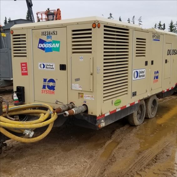 2013 Doosan HP1600WCU-IQT4I Air Compressor