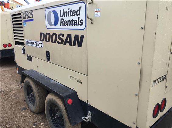 2015 Doosan XP825WCU-FX-T3 Air Compressor