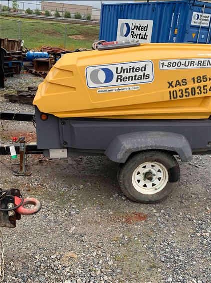 2015 Atlas Copco XAS185KD7 IT4 Air Compressor