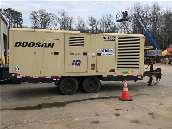 2013 Doosan HP1600WCU-IQ Air Compressor