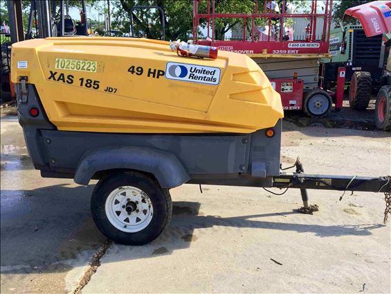 2014 Atlas Copco XAS185JD Air Compressor