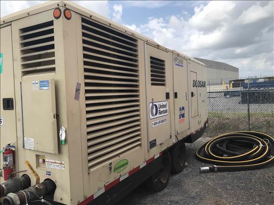 2013 Doosan HP1600WCU-IQT4I Air Compressor