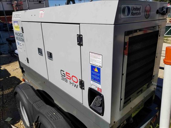 2016 Wacker Neuson G50 T4F Diesel Generator