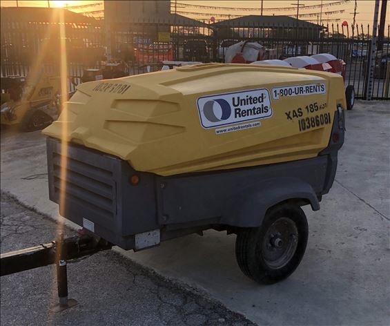2015 Atlas Copco XAS185KD7 IT4 Air Compressor