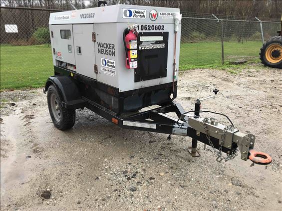 2017 Wacker Neuson G25 T4F Diesel Generator