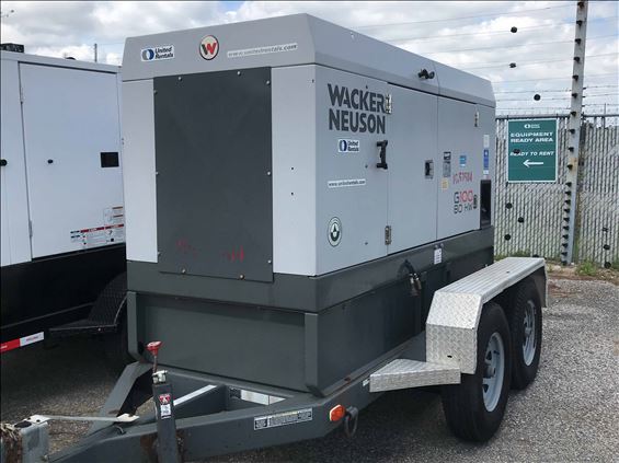 2013 Wacker Neuson G 100 Diesel Generator