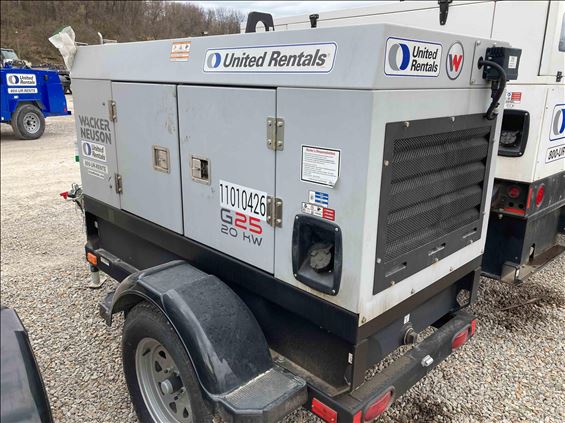 2019 Wacker Neuson G25 T4F Diesel Generator