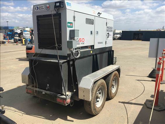 2017 Wacker Neuson G 50 Diesel Generator