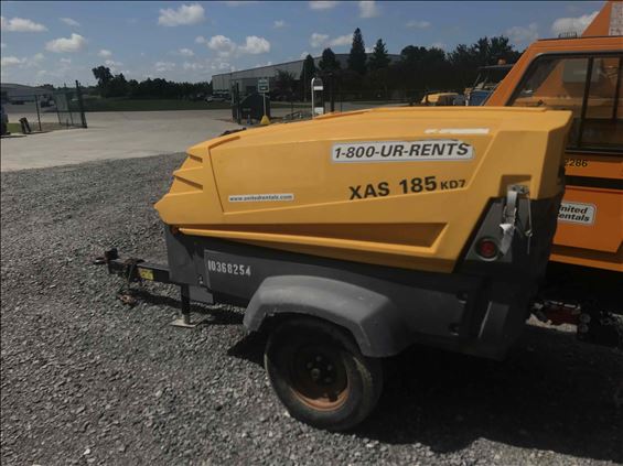 2015 Atlas Copco XAS185KD7 IT4 Air Compressor