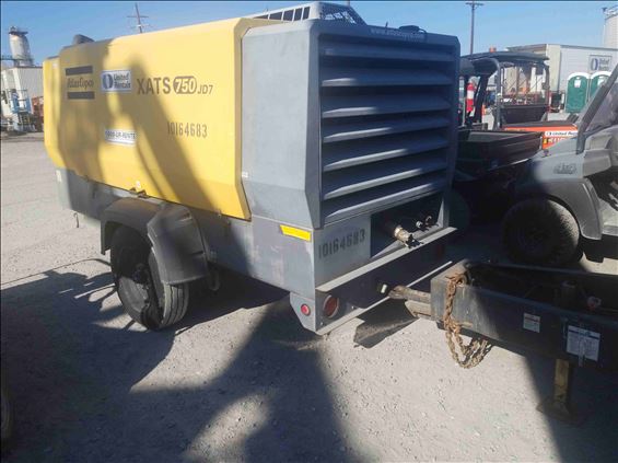 2013 Atlas Copco XATS750JD Air Compressor