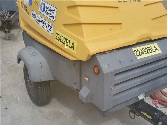 2015 Atlas Copco XAS185 Air Compressor