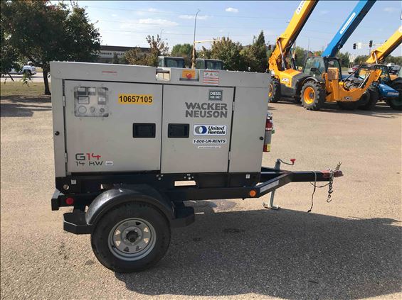 2017 Wacker Neuson G-14 Portable Generator