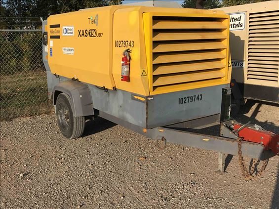 2014 Atlas Copco XAS750JDIT4 Air Compressor