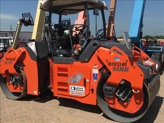 2014 Hamm HD+90iVV Ride-On Roller