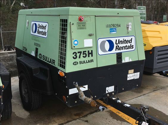 2012 Sullair 375HDPQ-JD Air Compressor