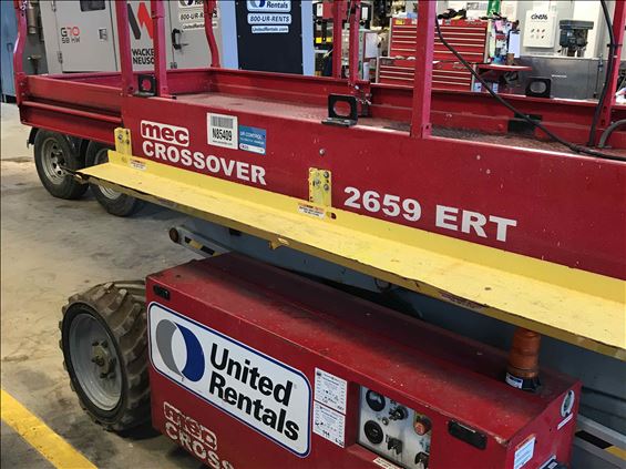 2014 MEC 2659ERT Scissor Lift