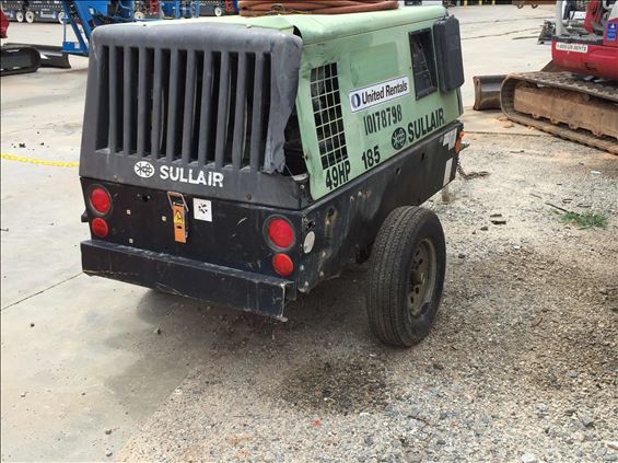 2013 Sullair 49HP185DPQJDT4I Air Compressor
