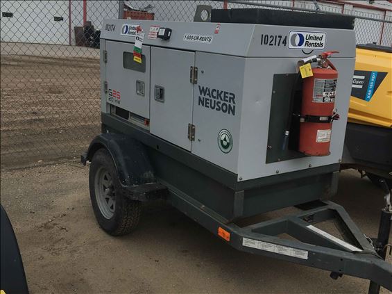 2014 Wacker Neuson G 25 Diesel Generator
