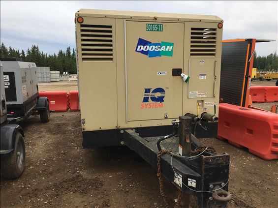 2012 Doosan HP1600WCU-T4I Air Compressor
