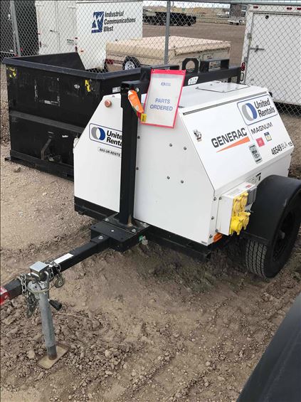 2017 GENERAC/MG MLG15 Diesel Generator