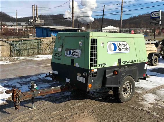 2012 Sullair 375HDPQ-JD Air Compressor