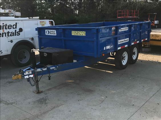 2017 Anderson Trailers D7126T Trailer