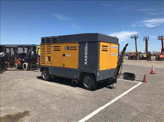 2009 Atlas Copco XAS1600CD6 Air Compressor