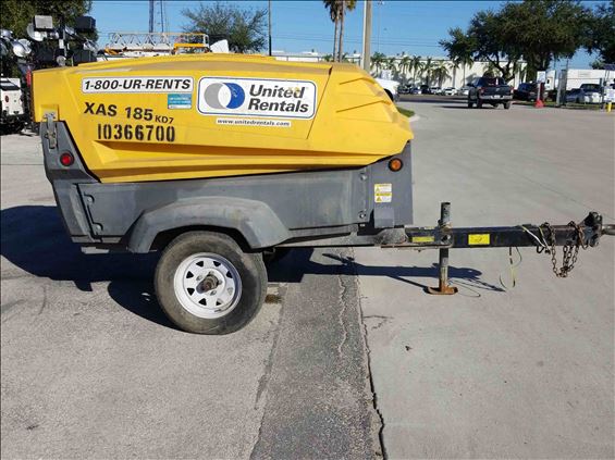 2015 Atlas Copco XAS185KD7 IT4 Air Compressor