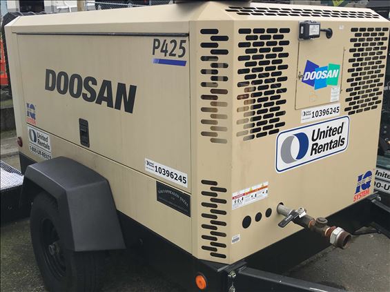 2015 Doosan P425WJD-FX-T3 Air Compressor