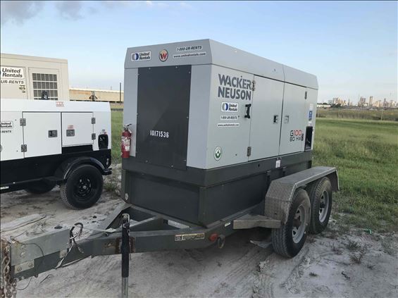 2013 Wacker Neuson G 100 Diesel Generator
