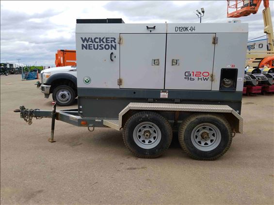 2014 Wacker Neuson G 120 Diesel Generator