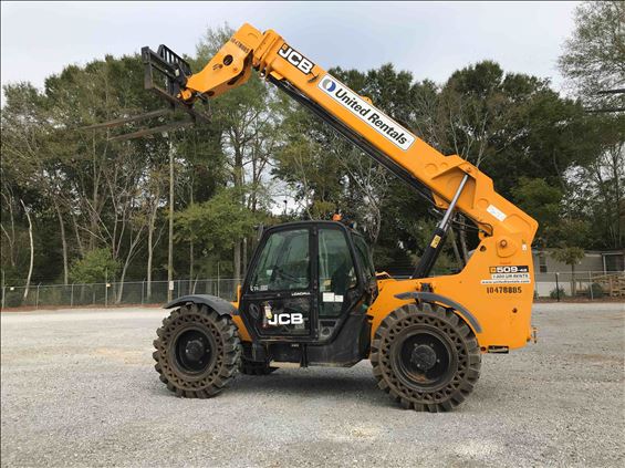 2016 JCB 509-42 S Rough Terrain Forklift