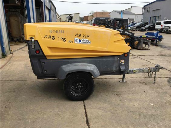 2014 Atlas Copco XAS185JD Air Compressor