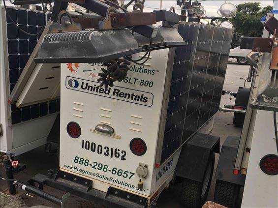 2011 Progress Solar Solutions SLT800 HVR-N Towable Light Tower