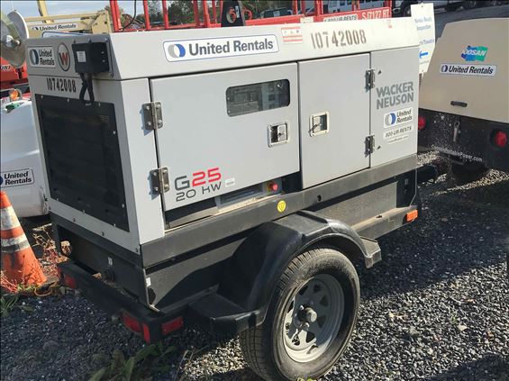 2018 Wacker Neuson G25 T4F Diesel Generator