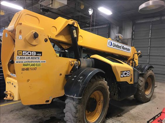 2016 JCB 509-42 S Rough Terrain Forklift