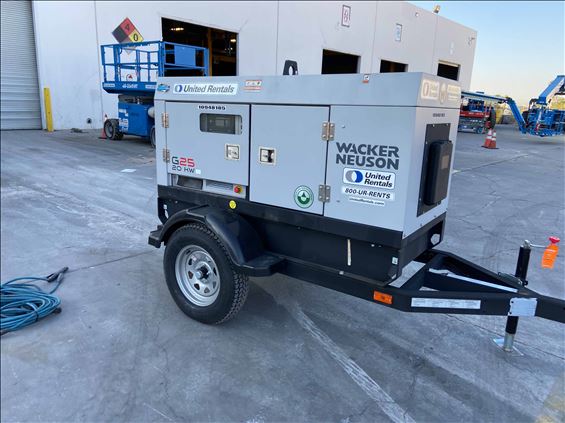 2019 Wacker Neuson G25 T4F Diesel Generator