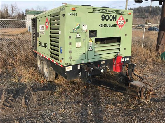 2012 Sullair 900HAFDTQCA Air Compressor