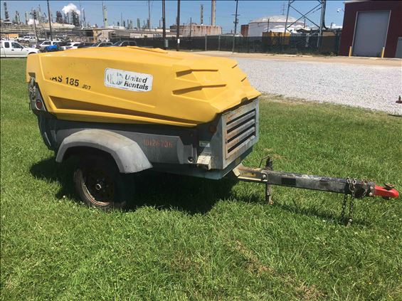 2013 Atlas Copco XAS185JD Air Compressor