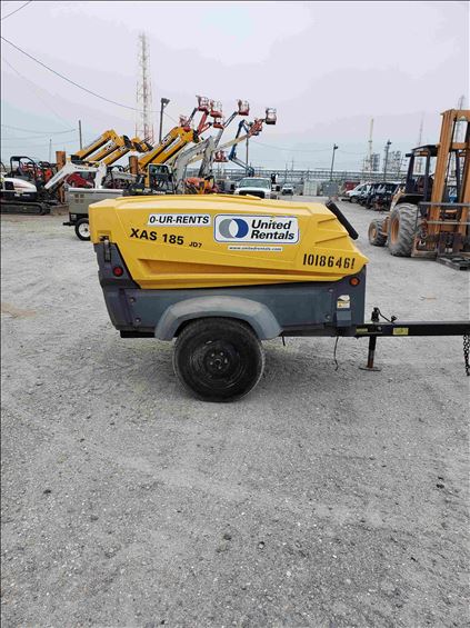 2013 Atlas Copco XAS185JD Air Compressor